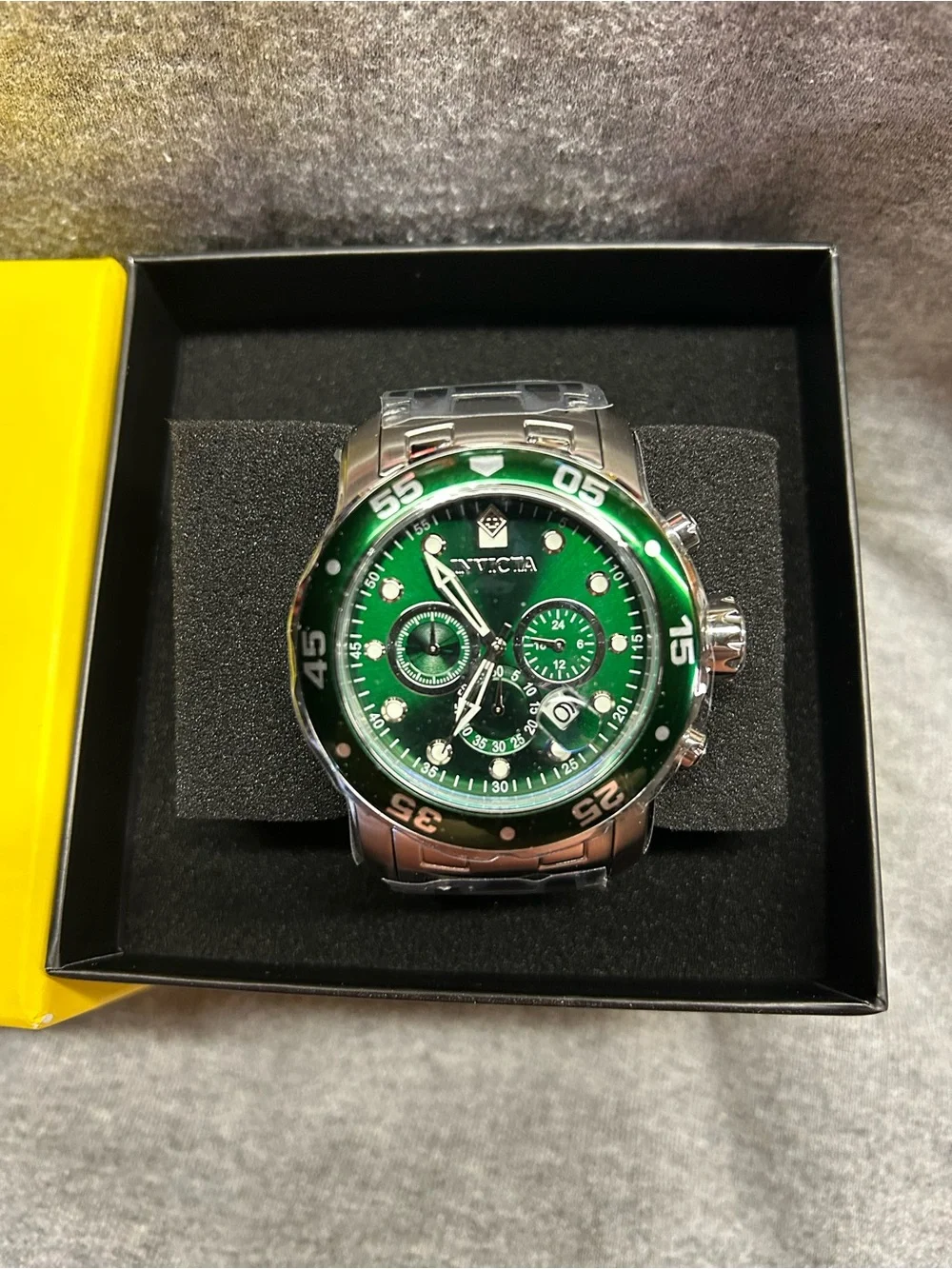 *NEW* Watch Invicta 47559 Mens Chronograph Pro Diver Chroma 48mm Stainless Steel